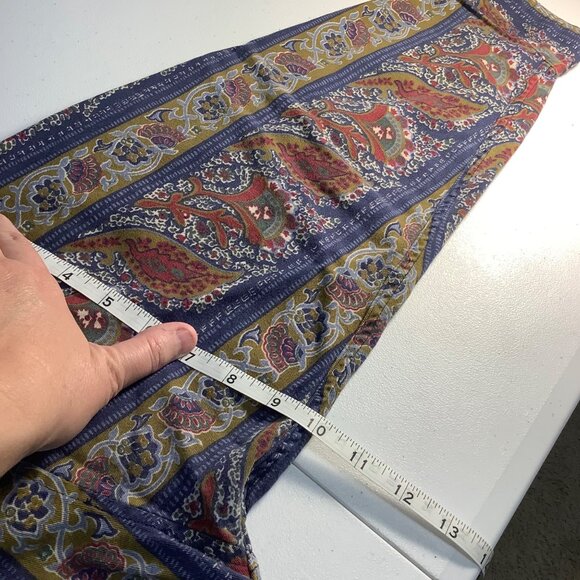 Vintage J.G. Hook Paisley Button-Up – Women’s XL – 100% Cotton Long Sleeve - Picture 10 of 11